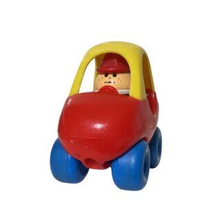 Little Tikes Cozy Coupe Toy Car With Fireman Figure